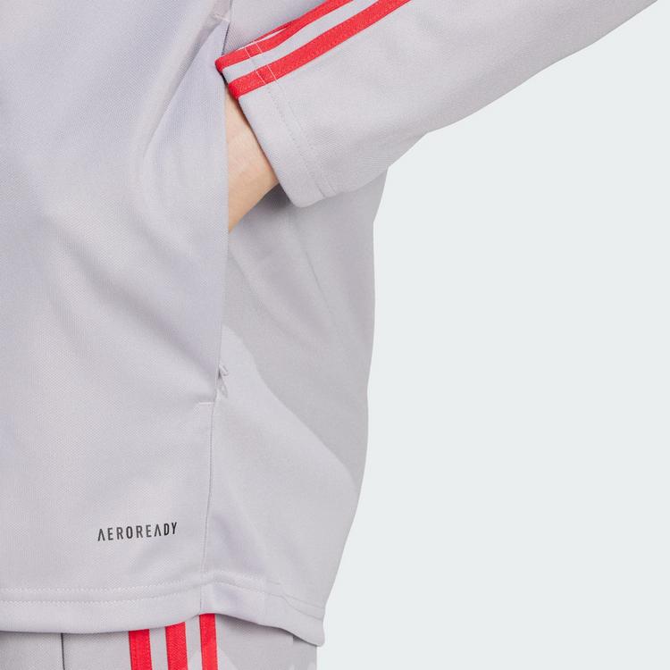 adidas adidas Squadra 25 Trainingsjacke Trainingsjacke Herren - Glory Grey / Team Navy Blue 2 / Pure Ruby - 1 | SportScheck