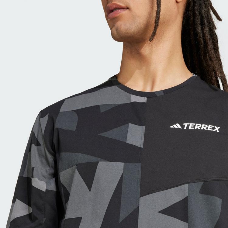 adidas adidas Terrex Multi Climacool Printed T-Shirt Funktionsshirt Herren - Black / Carbon - 1 | SportScheck