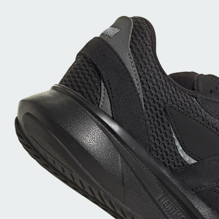 adidas adidas Lightblaze Kids Schuh Sneaker Kinder - Core Black / Core Black / Iron Metallic - 7 | SportScheck