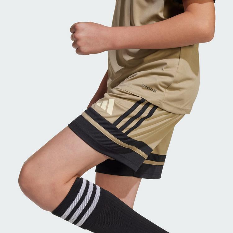 adidas adidas Squadra 25 Kids Shorts Fu&szlig;ballshorts Kinder - Blanch Cargo / Black / Warm Vanilla - 0 | SportScheck