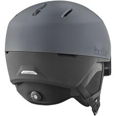 Rückansicht von Bollé X-Fusion Mips Skihelm titanium black matte
