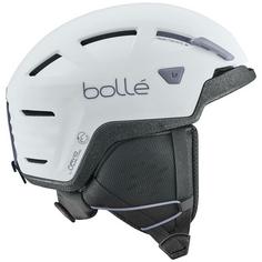 Rückansicht von Bollé Ypsos Skihelm ice white matte