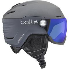 Rückansicht von Bollé Y-Ryft Pure Skihelm grey matte