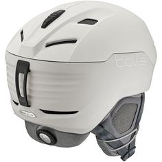 Rückansicht von Bollé Ryft Pure Skihelm white matte