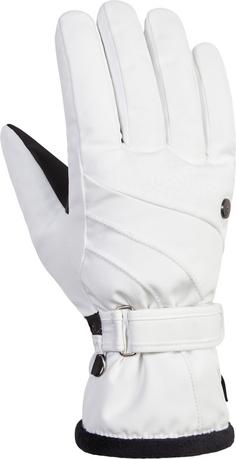 Rückansicht von Ziener KASA Skihandschuhe Damen white