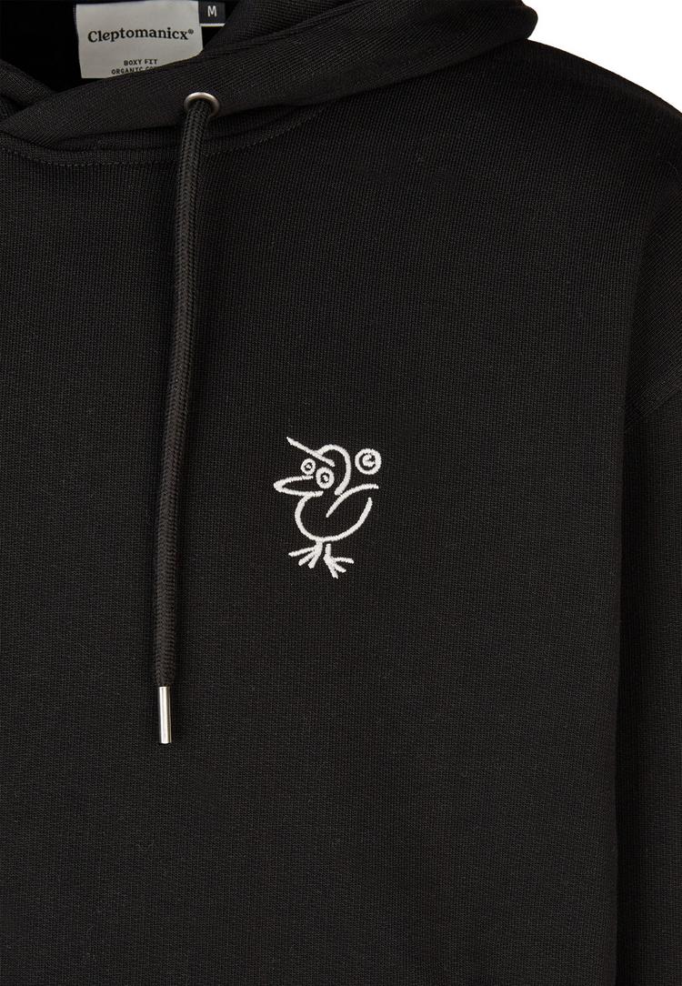 Cleptomanicx Cleptomanicx Sketch Gull Hoodie Herren - Black - 3 | SportScheck