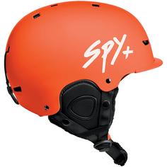 Rückansicht von Spy+ Galactic Mips Skihelm orange spy ink matte