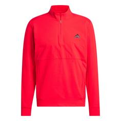 adidas Ultimate365 Tour Quarter-Zip Pullover Sweatshirt Herren Pure Ruby