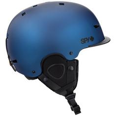 Rückansicht von Spy+ Galactic Mips Skihelm chrome blue