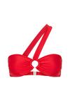 LSCN by Lascana Bandeau-Bikini-Top Bikini Oberteil Damen - rot