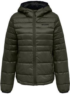 hummel hmlPHILA PUFF JACKET Trainingsjacke Damen FOREST NIGHT