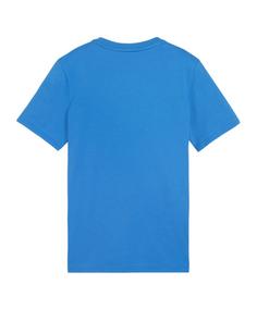 Rückansicht von PUMA T-Shirt Kids Fußballshorts Kinder blau