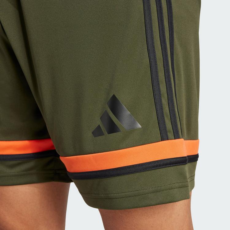 adidas adidas Squadra 25 Shorts Fu&szlig;ballshorts Herren - Night Cargo / Black / Semi Impact Orange - 0 | SportScheck