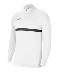 Nike Academy 21 Drill Top Funktionssweatshirt Herren weissschwarz
