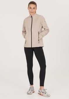 Rückansicht von Endurance Kommy Laufjacke Damen 1136 Simply Taupe