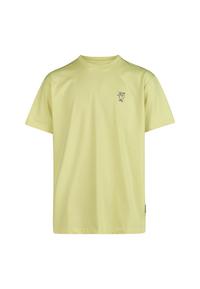 Cleptomanicx Sketch Gull Printshirt Herren - Mellow Green