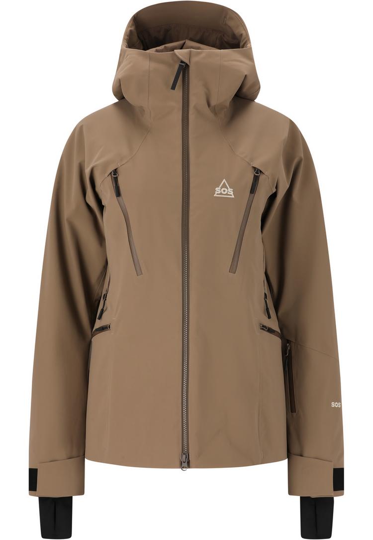 SOS SOS La Thule Skijacke Damen - 1119 Shitake - 0 | SportScheck