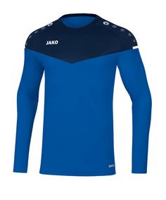 JAKO Champ 2.0 Sweatshirt Kids Funktionssweatshirt Kinder blauweiss