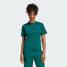 Rückansicht von adidas adidas Z.N.E. T-Shirt T-Shirt Damen Collegiate Green