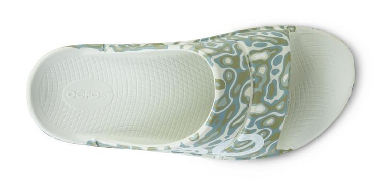 OOFOS OOFOS OOahh Sport Badelatschen - cosmic grey watercamo - 4 | SportScheck