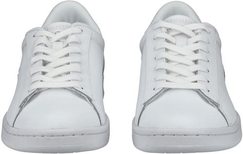 Rückansicht von Lacoste Sneaker Sneaker Damen Weiß/Weiß