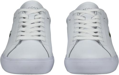 Rückansicht von Lacoste Sneaker Sneaker Damen Wei&szlig;/Wei&szlig;