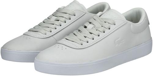 Rückansicht von Lacoste Sneaker Sneaker Damen Weiß/Weiß