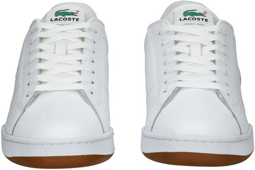 Rückansicht von Lacoste Sneaker Sneaker Herren Weiß/Grün