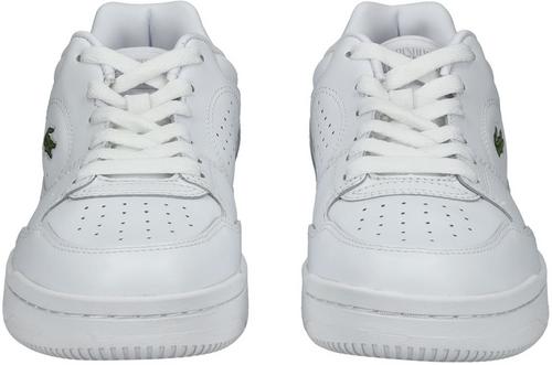 Rückansicht von Lacoste Sneaker Sneaker Damen Weiß/Weiß