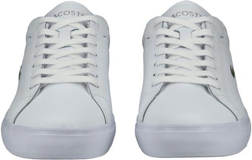 Rückansicht von Lacoste Sneaker Sneaker Herren Wei&szlig;/Wei&szlig;