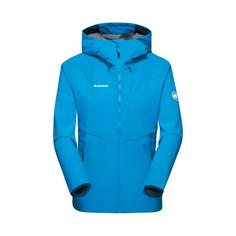 Mammut Ultimate Comfort Hooded Softshelljacke Damen glacier blue