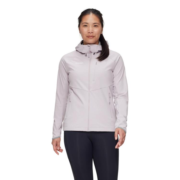 Mammut Mammut Ultimate Comfort Hooded Softshelljacke Damen - alpine calamint - 0 | SportScheck