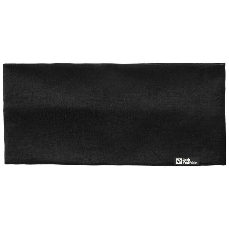 Jack Wolfskin Jack Wolfskin MERINO HEADBAND Stirnband - black - 0 | SportScheck