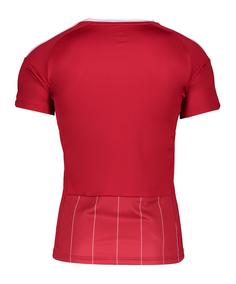 Rückansicht von adidas milic22 Trikot Custom Damen Fußballtrikot Damen rotweiss