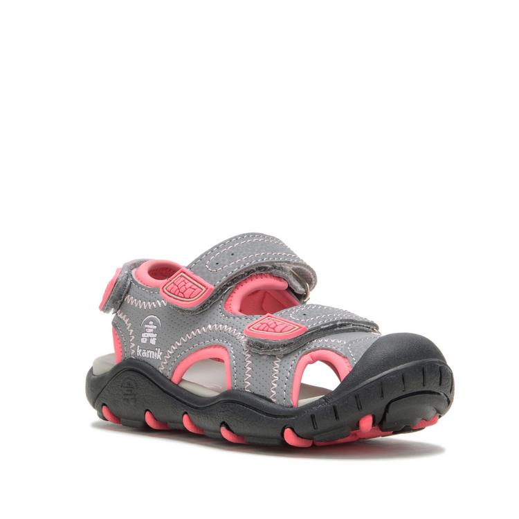 Kamik Kamik SEATURTLE2 Outdoorsandalen Kinder - Grau/Hellblau - 1 | SportScheck