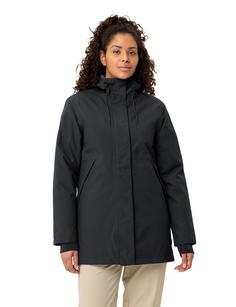 Rückansicht von VAUDE Women's Coreway Parka Outdoorjacke Damen black