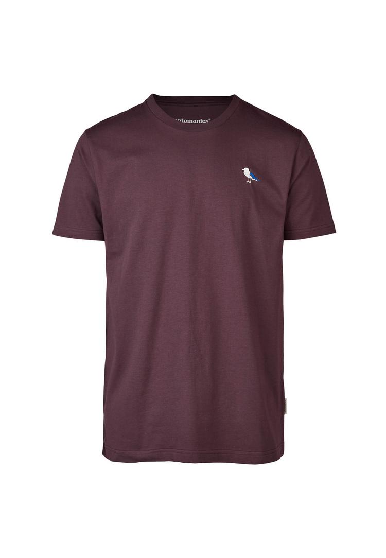 Cleptomanicx Cleptomanicx Embro Gull T-Shirt Herren - Plum Perfect - 0 | SportScheck