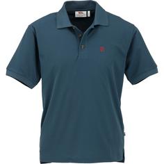 FJÄLLRÄVEN Crowley Piqué T-Shirt Herren Blau