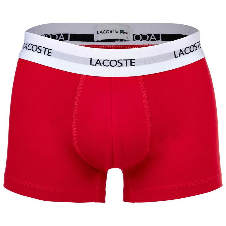 Lacoste Lacoste Boxershort Unterhose Herren - Dunkelblau/Wei&szlig;/Rot - 1 | SportScheck
