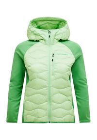 Peak Performance W Helium Down Hybrid Hood Funktionsjacke Damen - pastellgruen