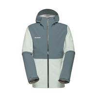 Mammut Linard Guide Hooded Hardshelljacke Herren - silver sage-strata
