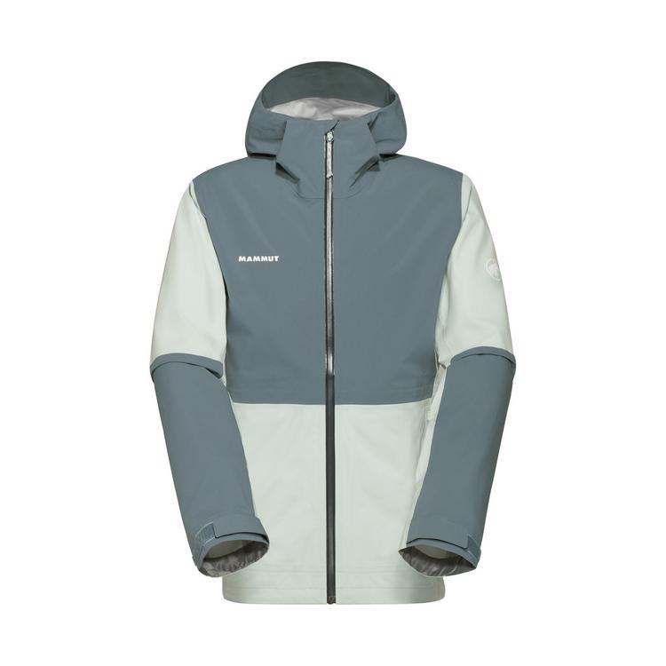 Mammut Mammut Linard Guide Hooded Hardshelljacke Herren - silver sage-strata - 0 | SportScheck