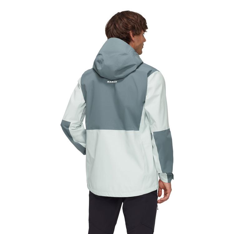 Mammut Mammut Linard Guide Hooded Hardshelljacke Herren - silver sage-strata - 1 | SportScheck