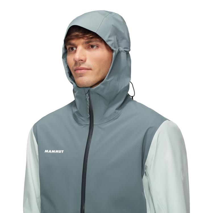 Mammut Mammut Linard Guide Hooded Hardshelljacke Herren - silver sage-strata - 0 | SportScheck