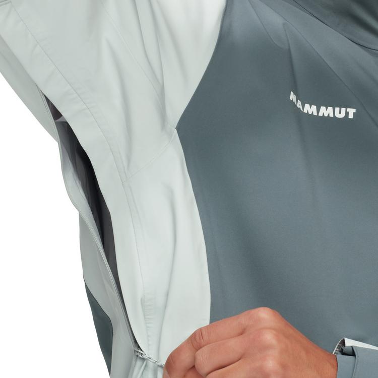 Mammut Mammut Linard Guide Hooded Hardshelljacke Herren - silver sage-strata - 3 | SportScheck