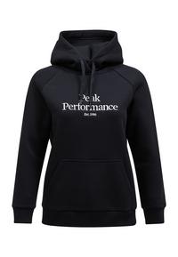 Peak Performance W Original Hood Sweatshirt Damen - black