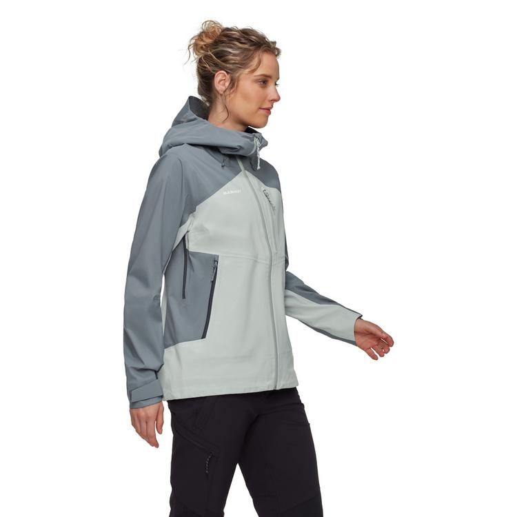 Mammut Mammut Alto GuideHooded Hardshelljacke Damen - silver sage-strata - 2 | SportScheck