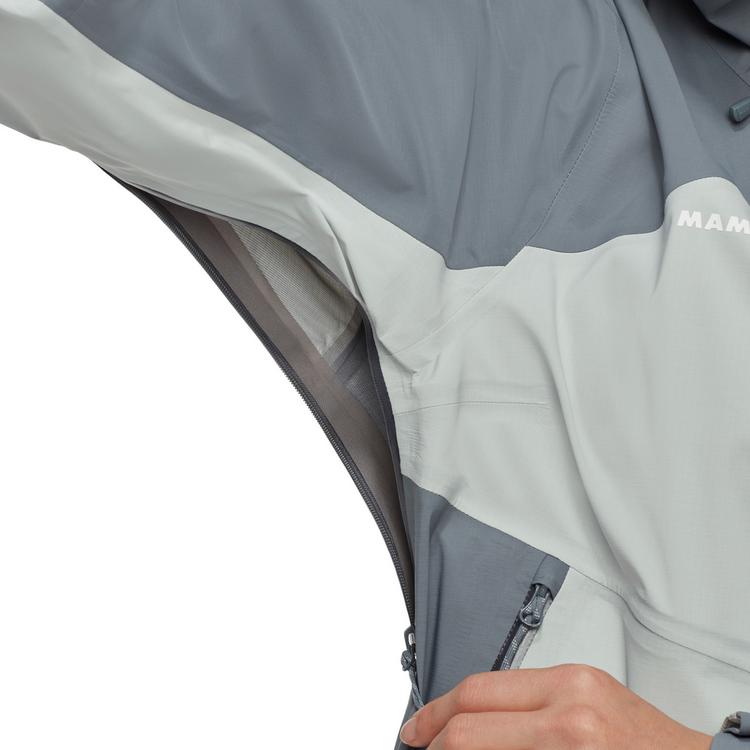 Mammut Mammut Alto GuideHooded Hardshelljacke Damen - silver sage-strata - 5 | SportScheck