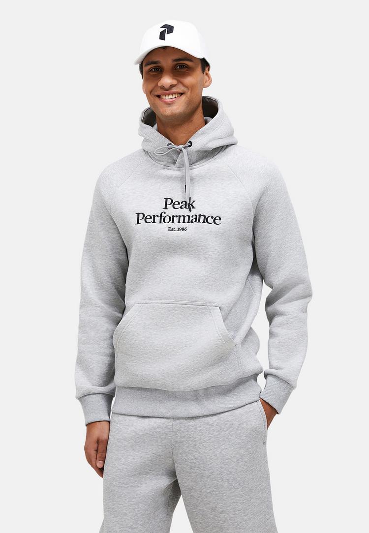 Peak Performance Peak Performance M Original Hood Sweatshirt Herren - GRAU - 1 | SportScheck