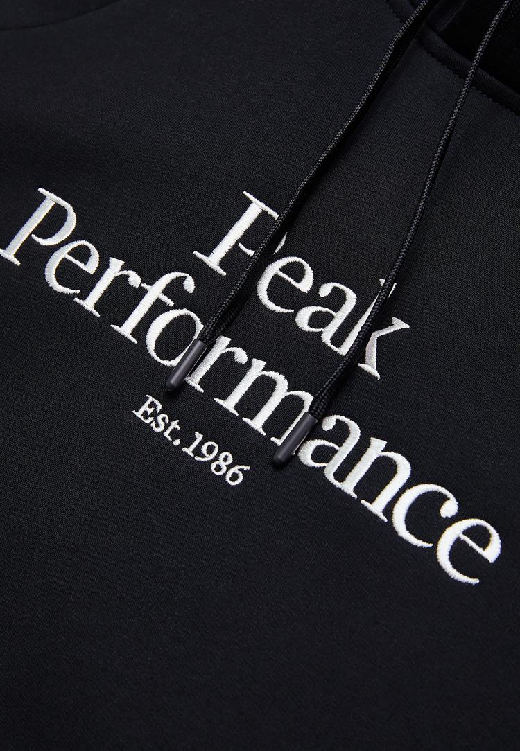 Peak Performance Peak Performance M Original Hood Sweatshirt Herren - black - 2 | SportScheck